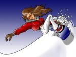 snowboarding